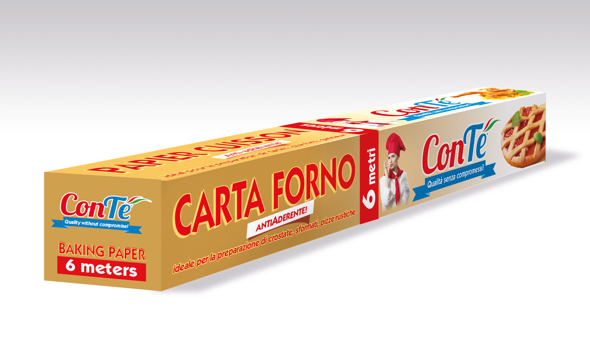 CARTA FORNO/BAKING PAPER 6 mt